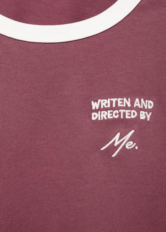 MANGO CONTRAST 17023284-75 MANGO KIDS GIRL T-SHIRT SHORT SLEEVE