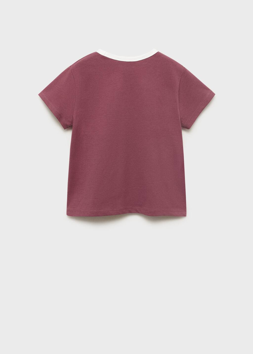 MANGO CONTRAST 17023284-75 MANGO KIDS GIRL T-SHIRT SHORT SLEEVE
