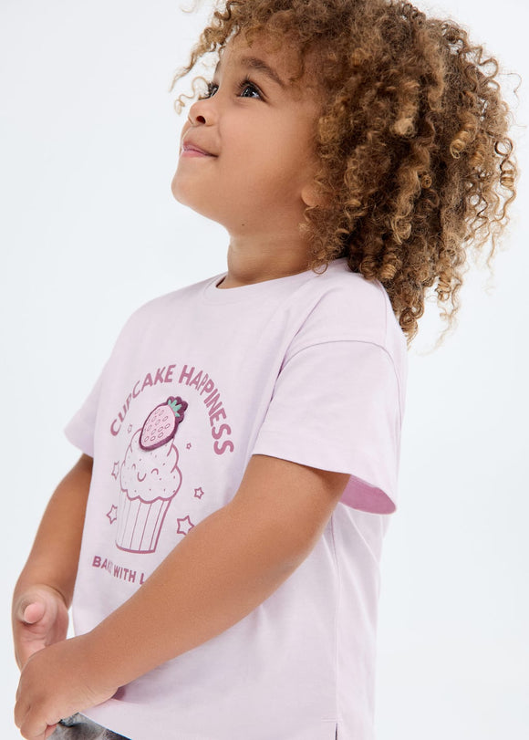 MANGO FOOD 17023294-61 MANGO KIDS BABY GIRL T-SHIRT SHORT SLEEVE