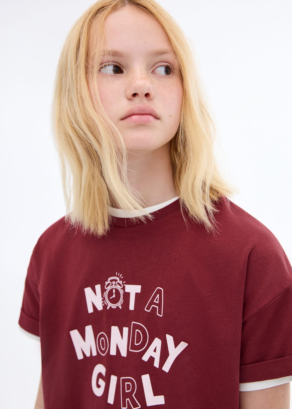 MANGO MONDAY 17023296-76 MANGO KIDS GIRL T-SHIRT SHORT SLEEVE