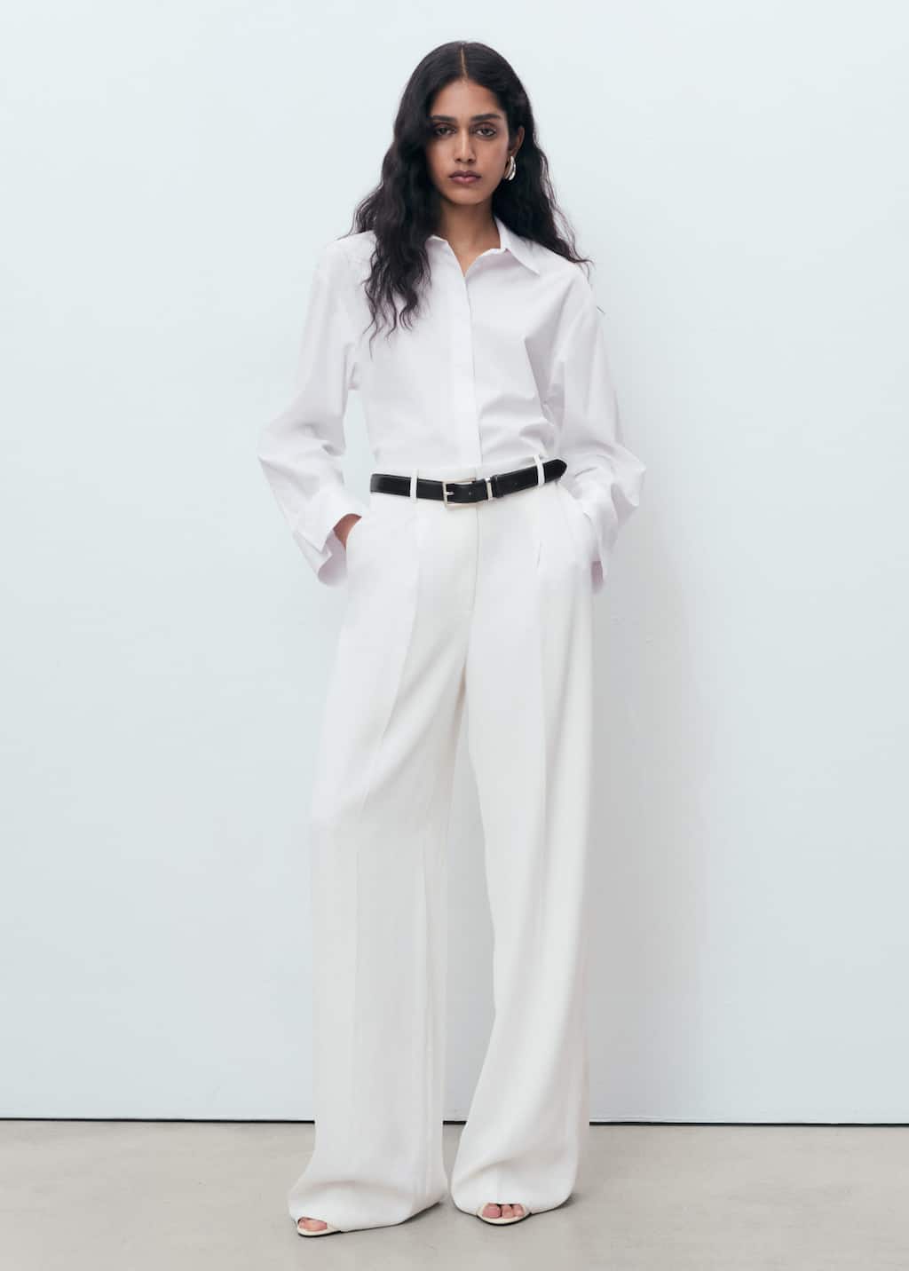 MANGO GIGI 17024082-02 MANGO WOMEN SHIRT LONG SLEEVE