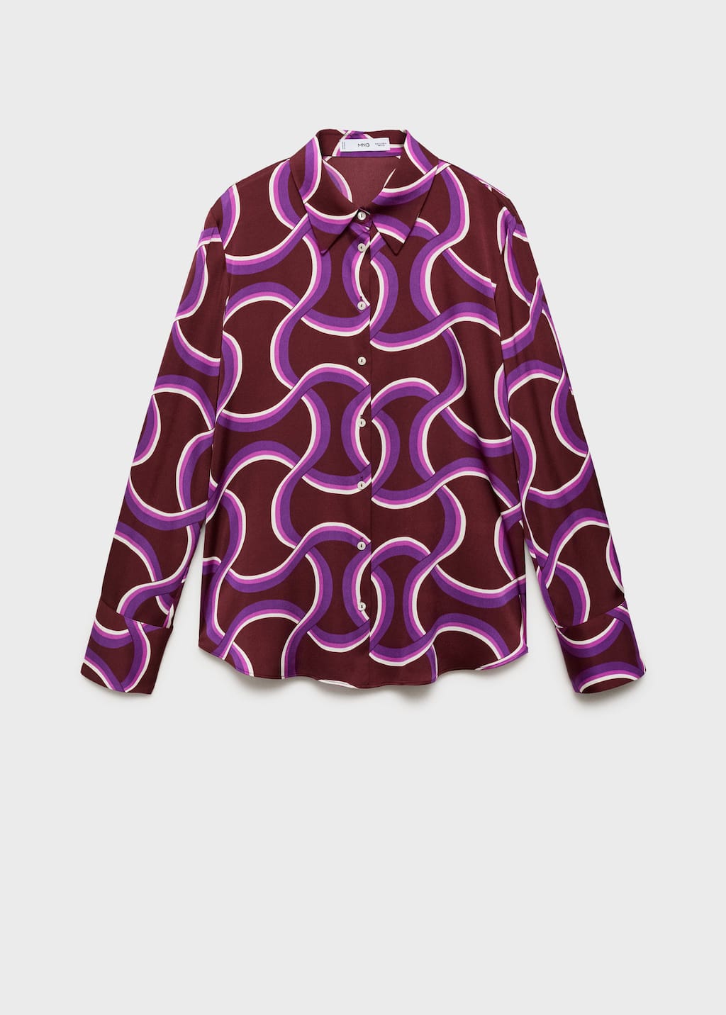 MANGO IDEALE 17024086-65 MANGO WOMEN SHIRT LONG SLEEVE