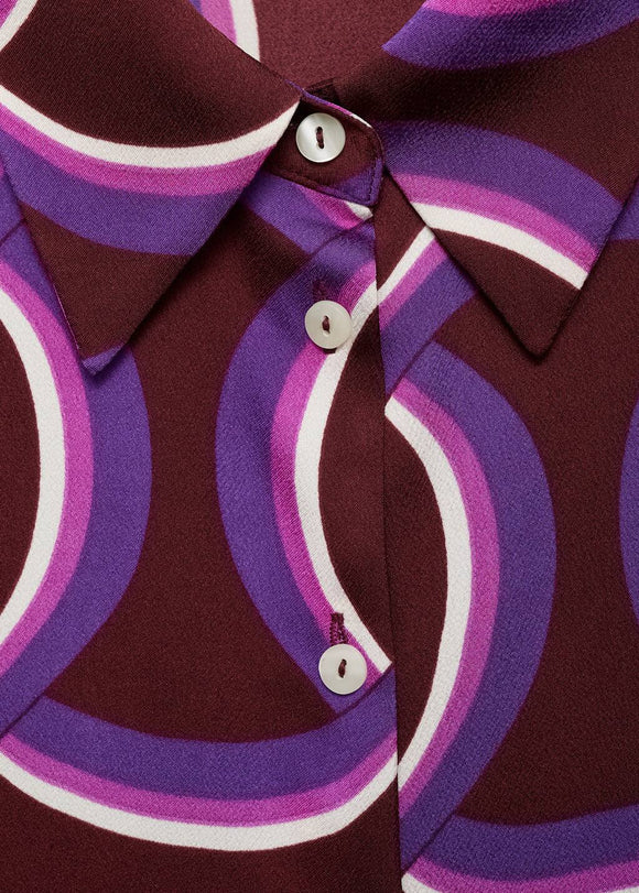 MANGO IDEALE 17024086-65 MANGO WOMEN SHIRT LONG SLEEVE