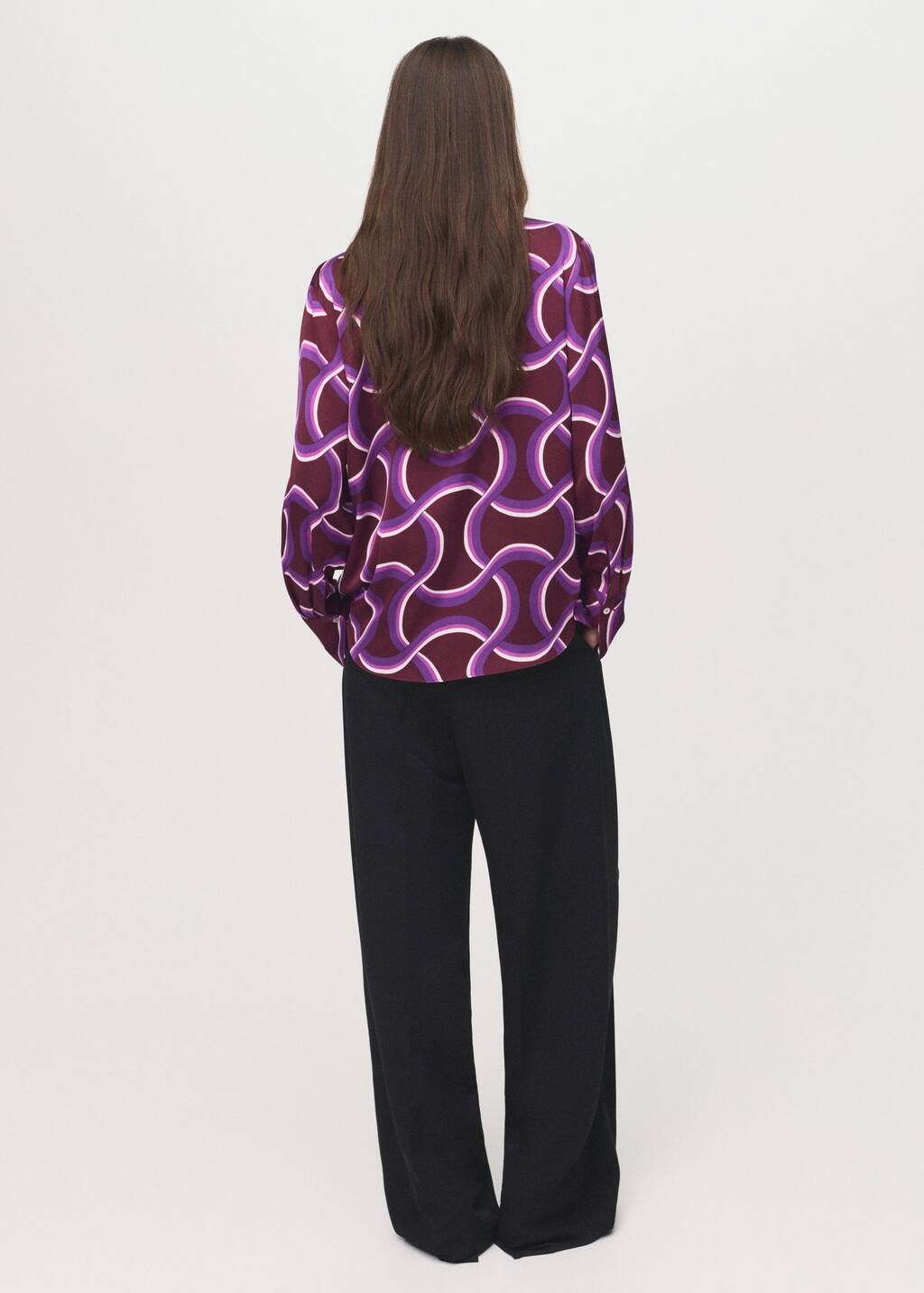 MANGO IDEALE 17024086-65 MANGO WOMEN SHIRT LONG SLEEVE