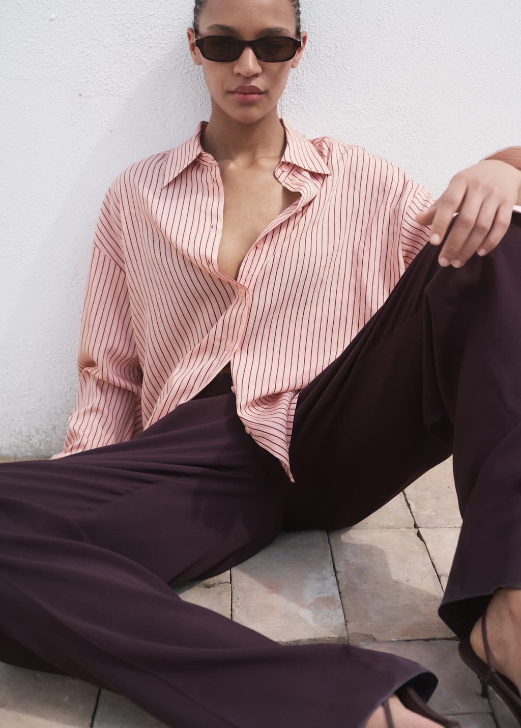 MANGO PENELOPE-H 17024094-85 MANGO WOMEN SHIRT LONG SLEEVE