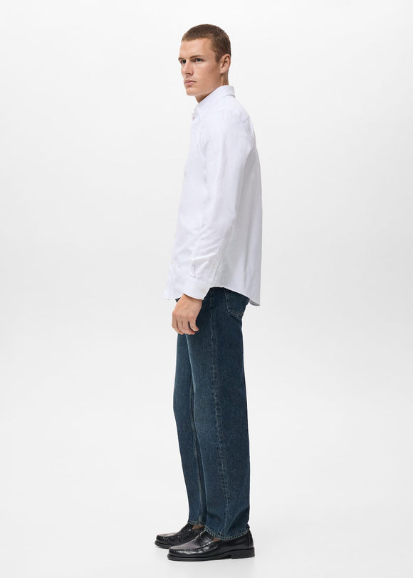 MANGO OXFORD 17024431-01 MANGO MAN SHIRT LONG SLEEVE