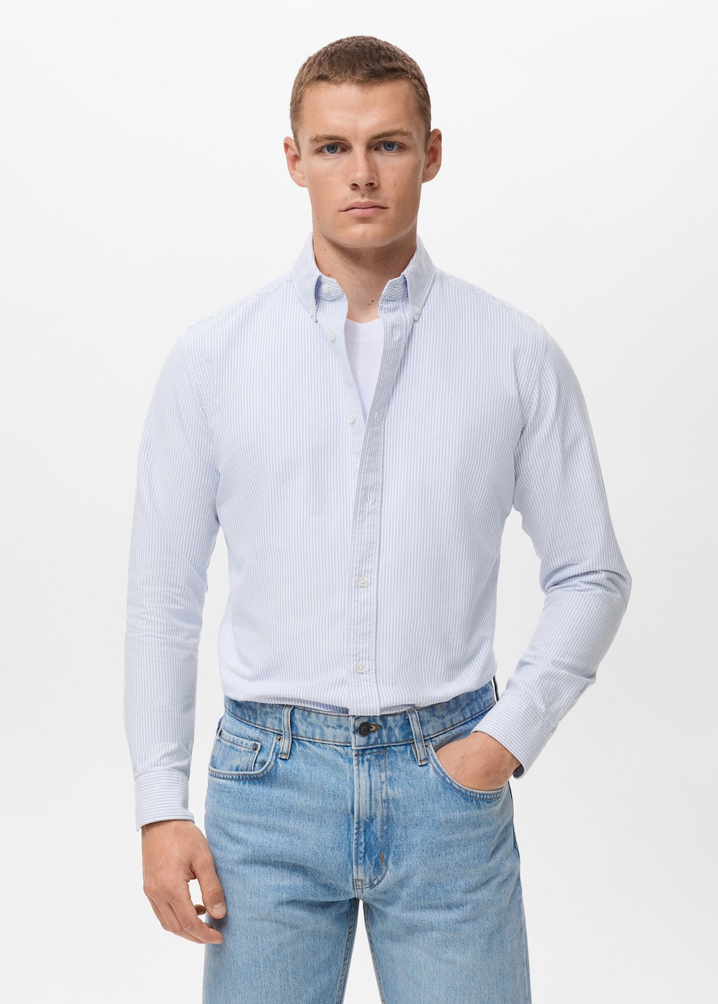 MANGO KODAK 17024432-50 MANGO MAN SHIRT LONG SLEEVE