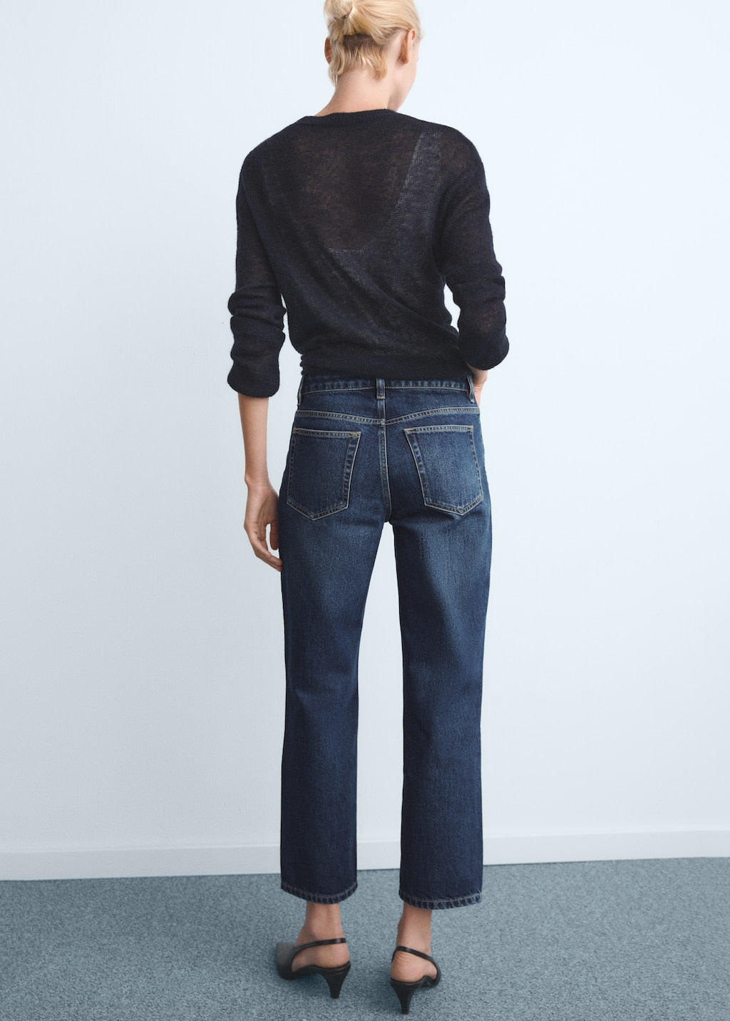 MANGO BLANCA 17024789-TO MANGO WOMEN DENIM JEANS