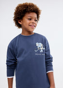 MANGO ALLSTAR 17025163-56 MANGO KIDS BOY T-SHIRT LONG SLEEVE-1