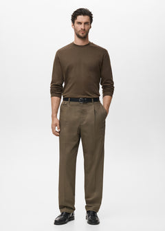 MANGO GARETH 17025979-36 MANGO MAN T-SHIRT LONG SLEEVE