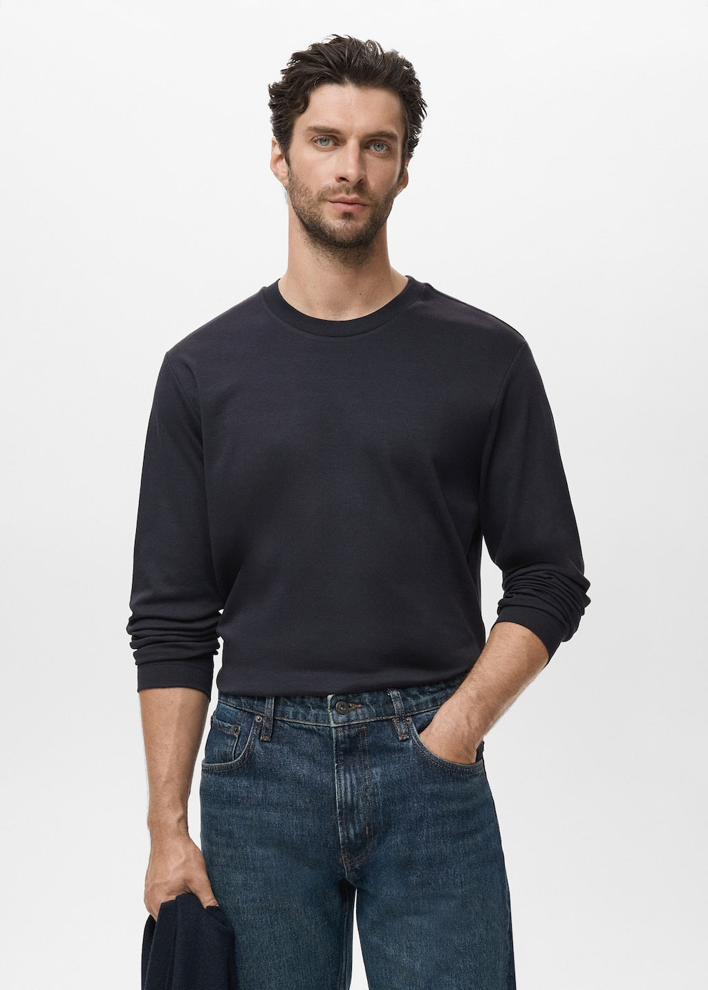 MANGO GARETH 17025979-56 MANGO MAN T-SHIRT LONG SLEEVE