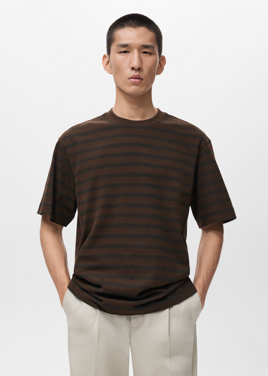 MANGO ANOUKS 17025980-35 MANGO MAN T-SHIRT SHORT SLEEVE