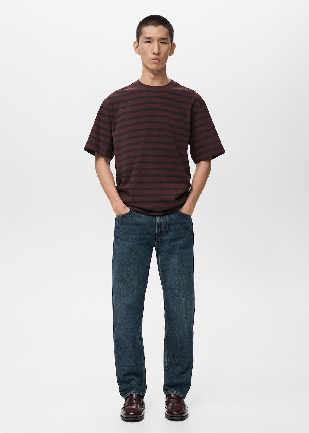 MANGO ANOUKS 17025980-77 MANGO MAN T-SHIRT SHORT SLEEVE