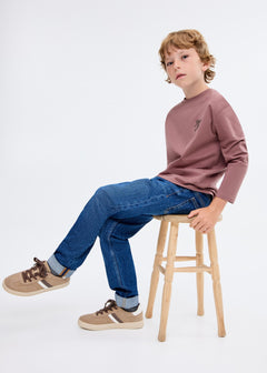 MANGO ROAM 17026342-75 MANGO KIDS BOY T-SHIRT LONG SLEEVE