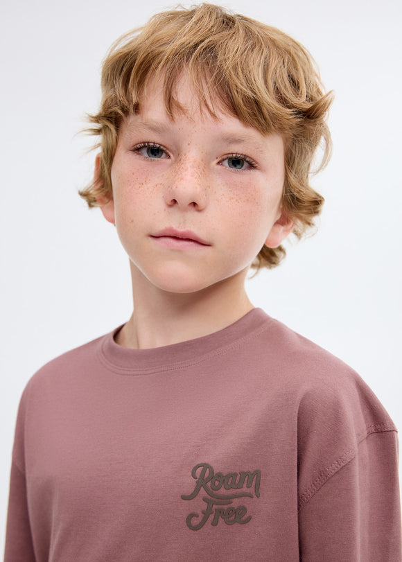 MANGO ROAM 17026342-75 MANGO KIDS BOY T-SHIRT LONG SLEEVE