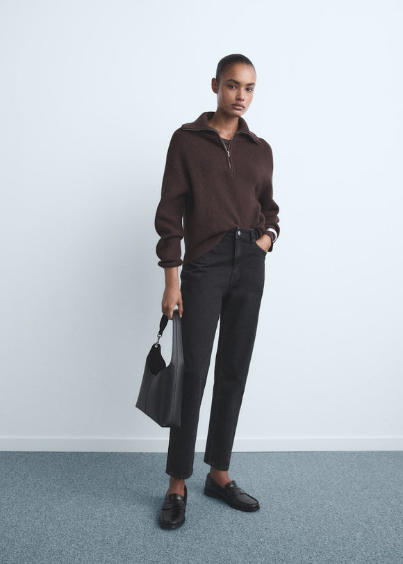 MANGO MOM2000 17026355-TN MANGO WOMEN DENIM JEANS