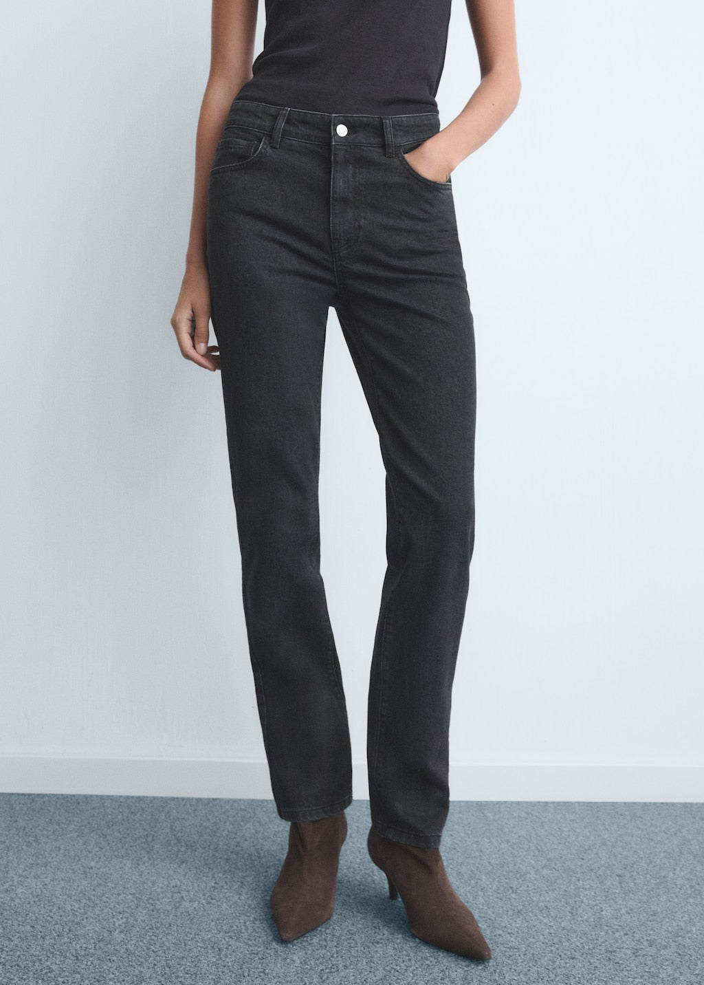 MANGO BLANCA 17026746-TN MANGO WOMEN DENIM JEANS