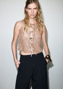 MANGO CUTLE 17029209-30 MANGO WOMEN TOP-2