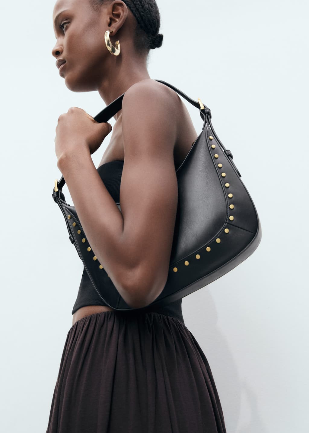 MANGO SERRAT 17031139-99 MANGO WOMEN SHOULDER BAG