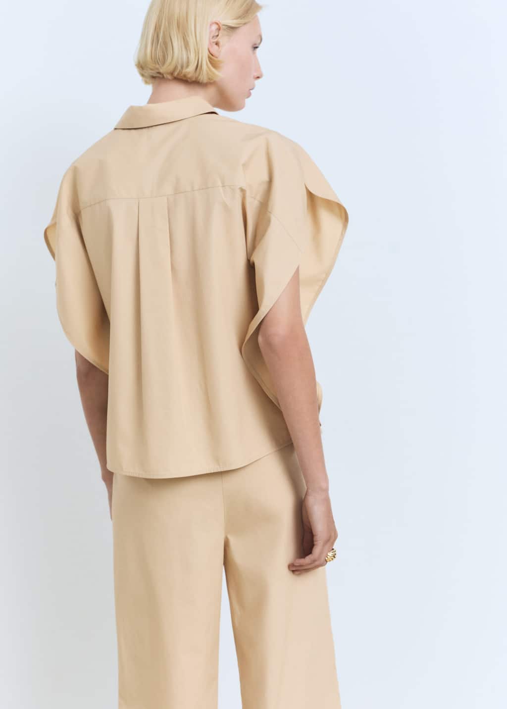 MANGO TOMY-H 17031158-09 MANGO WOMEN SHIRT SHORT SLEEVE