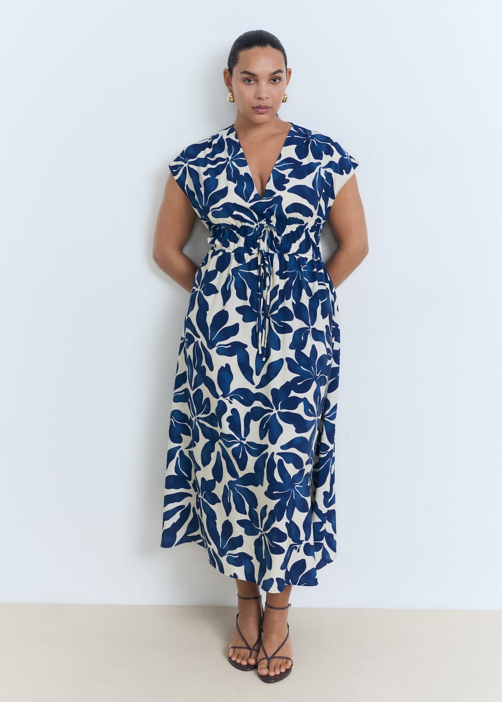MANGO JAMIE 17031161-52 MANGO WOMEN DRESS FULL LENGTH