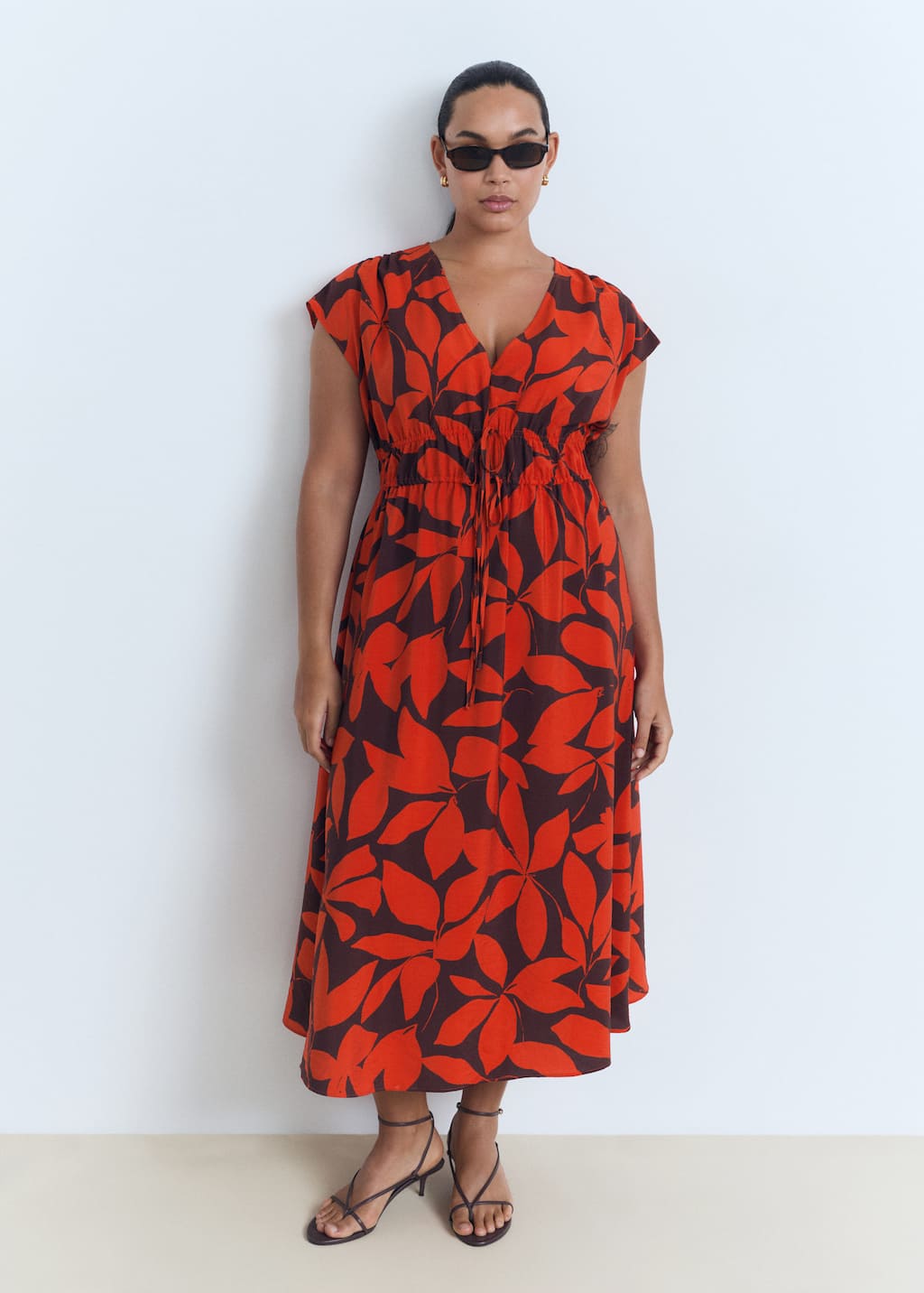 MANGO JAMIE 17031161-70 MANGO WOMEN DRESS FULL LENGTH