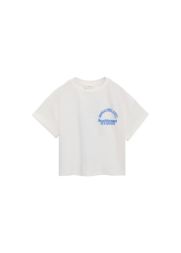MANGO KISSED 17031167-02 MANGO KIDS GIRL T-SHIRT SHORT SLEEVE