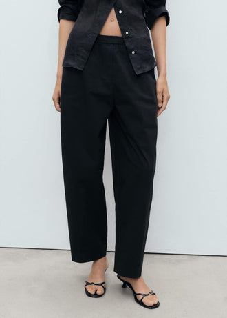MANGO FOG 17031175-99 MANGO WOMEN TROUSER