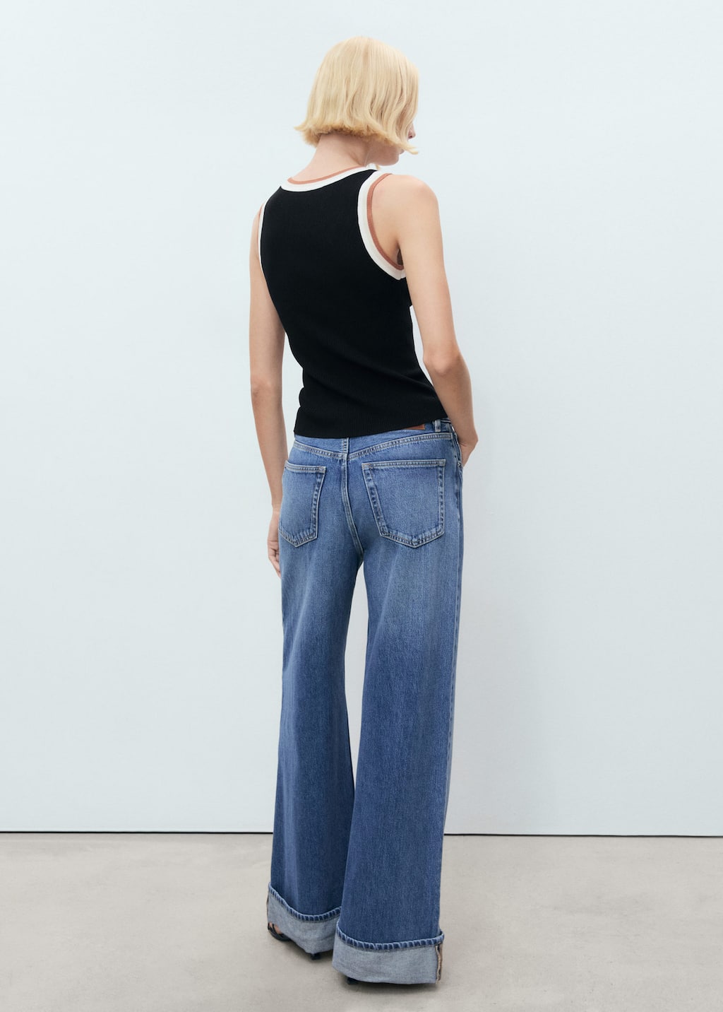 MANGO CROCHI 17031187-99 MANGO WOMEN TOP