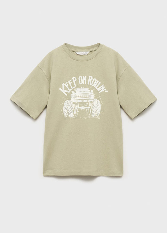 MANGO PARK1 17031202-37 MANGO KIDS BOY T-SHIRT SHORT SLEEVE