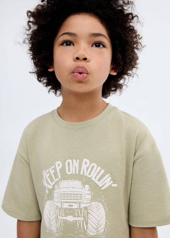 MANGO PARK1 17031202-37 MANGO KIDS BOY T-SHIRT SHORT SLEEVE