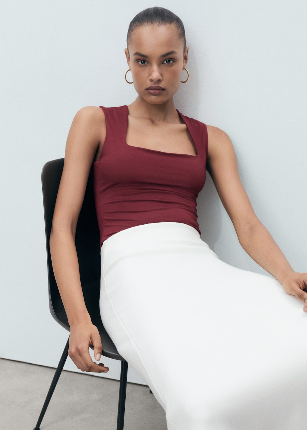 MANGO RAYO 17031207-78 MANGO WOMEN TOP