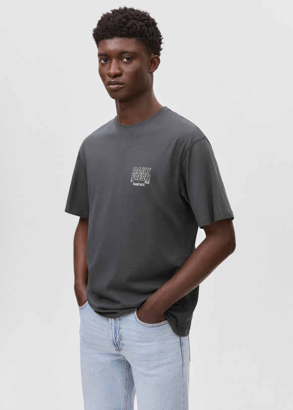 MANGO PIZZA 17031226-95 MANGO KIDS BOY T-SHIRT SHORT SLEEVE