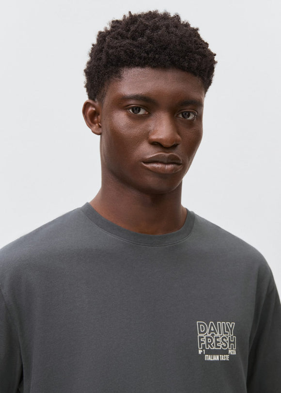 MANGO PIZZA 17031226-95 MANGO KIDS BOY T-SHIRT SHORT SLEEVE