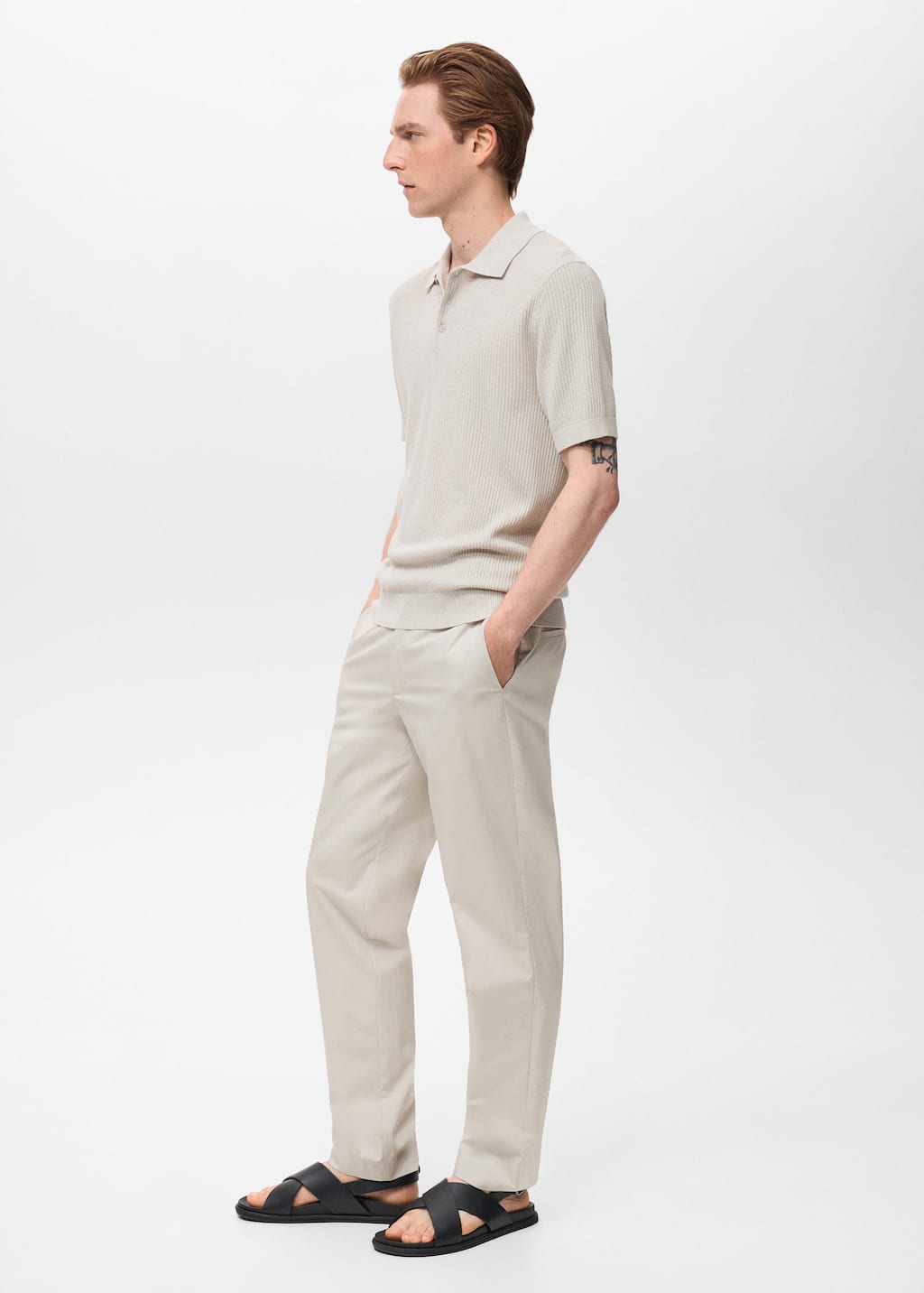 MANGO FLEW 17031246-03 MANGO MAN POLO SHIRT
