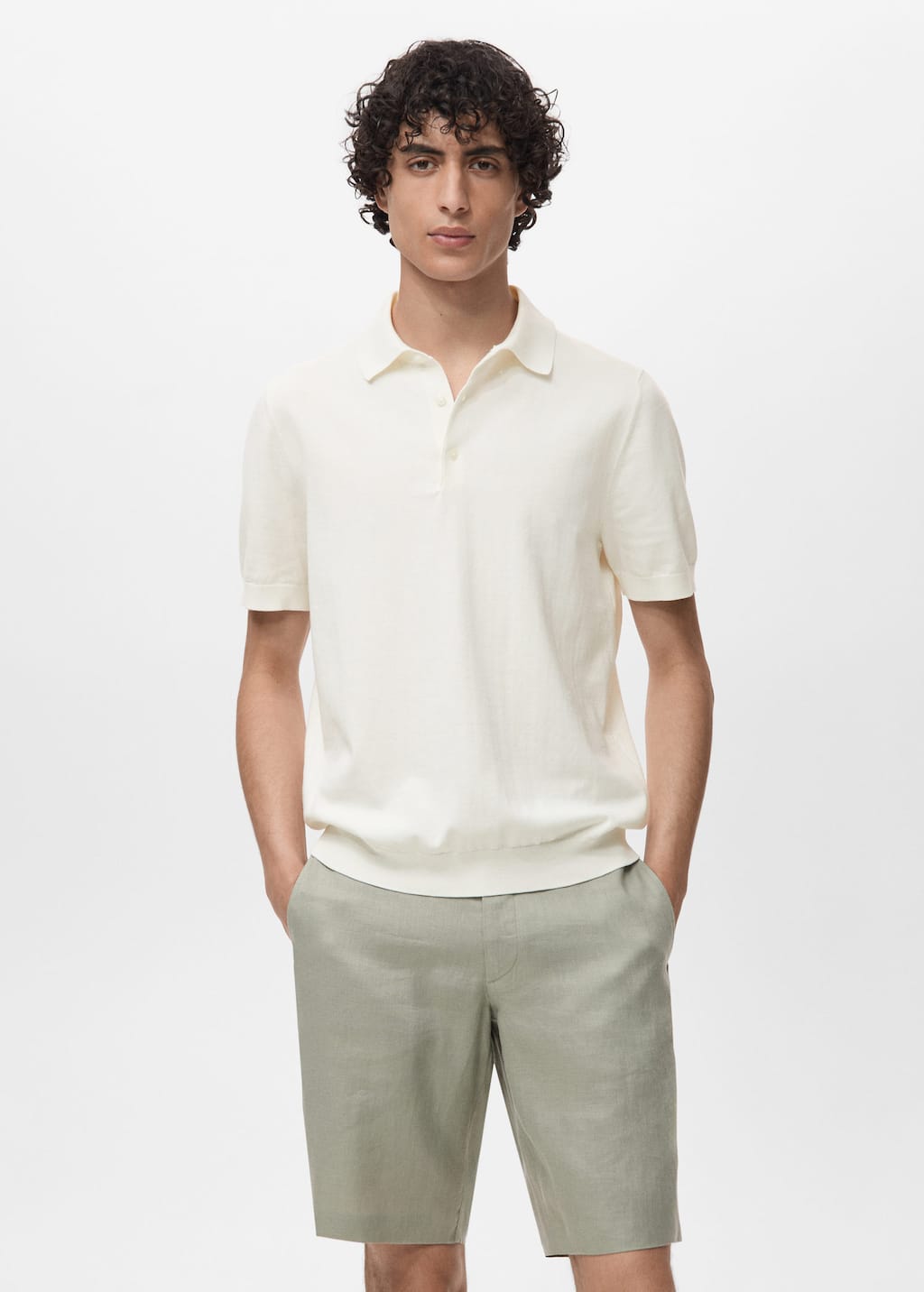 MANGO ARRAONA 17031248-02 MANGO MAN POLO SHIRT