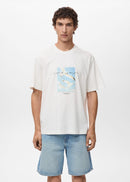 MANGO SEAGULL 17031273-02 MANGO MAN T-SHIRT SHORT SLEEVE-1