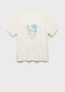 MANGO SEAGULL 17031273-02 MANGO MAN T-SHIRT SHORT SLEEVE-3