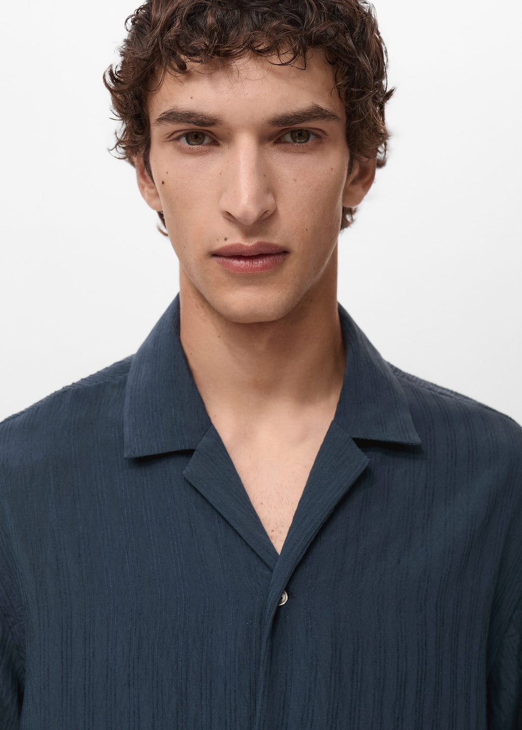 MANGO PIREOS 17031275-56 MANGO MAN SHIRT SHORT SLEEVE