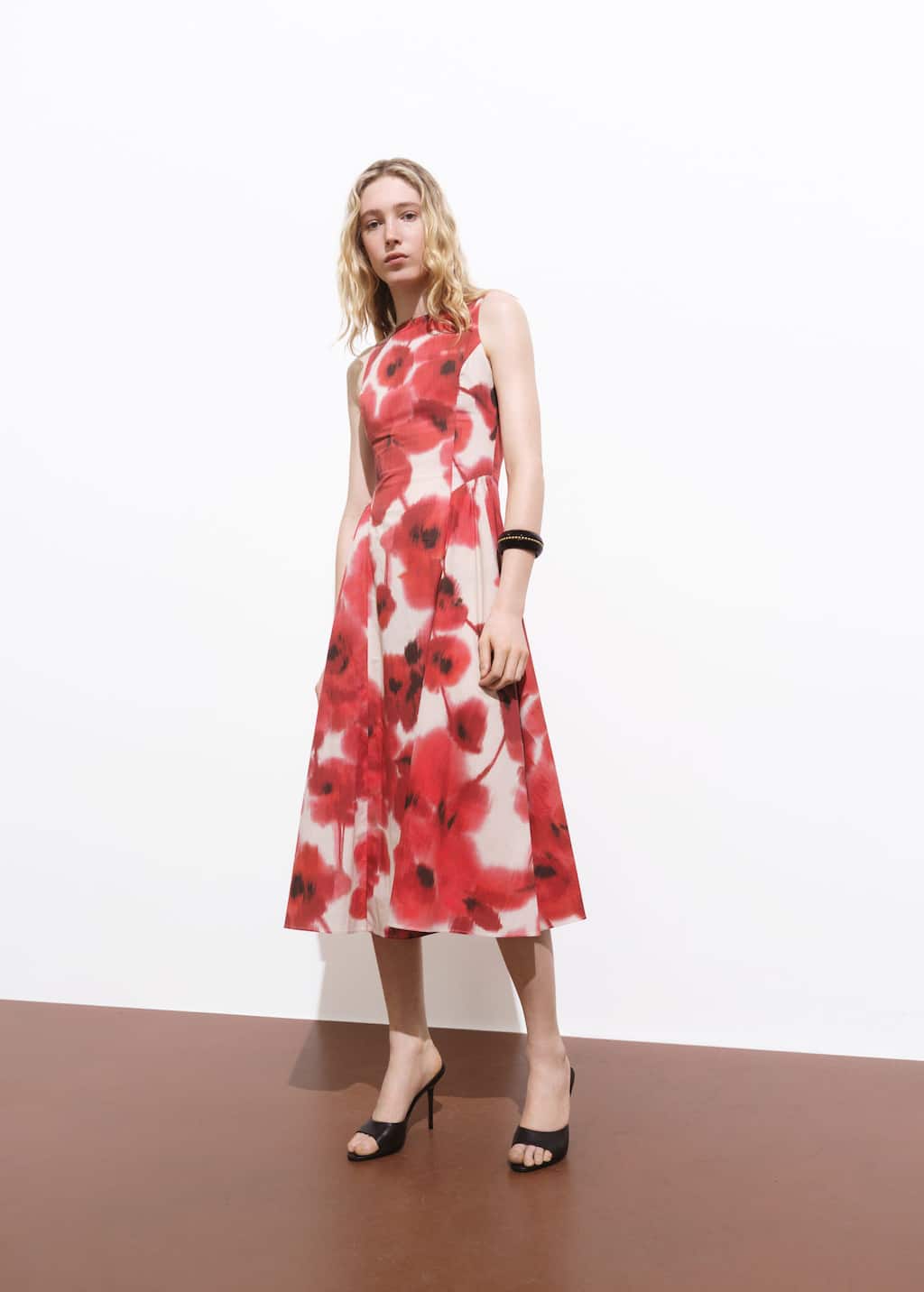 MANGO AQUARE 17031287-05 MANGO WOMEN DRESS FULL LENGTH