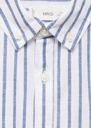 MANGO OXFORDR2 17031519-52 MANGO KIDS BOY SHIRT LONG SLEEVE-3