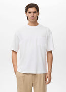 MANGO SINGLE 17032900-02 MANGO MAN T-SHIRT SHORT SLEEVE-1