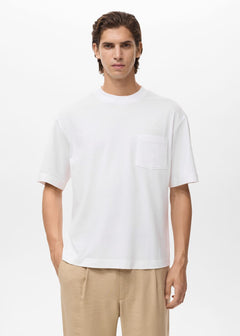 MANGO SINGLE 17032900-02 MANGO MAN T-SHIRT SHORT SLEEVE