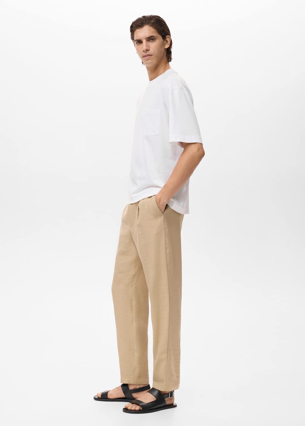 MANGO SINGLE 17032900-02 MANGO MAN T-SHIRT SHORT SLEEVE