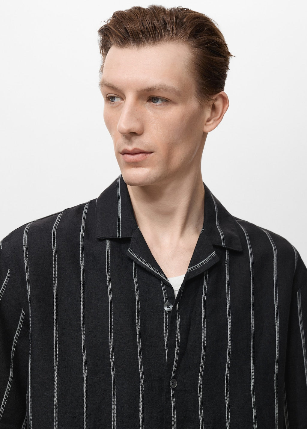 MANGO FORMEN 17032914-99 MANGO MAN SHIRT SHORT SLEEVE