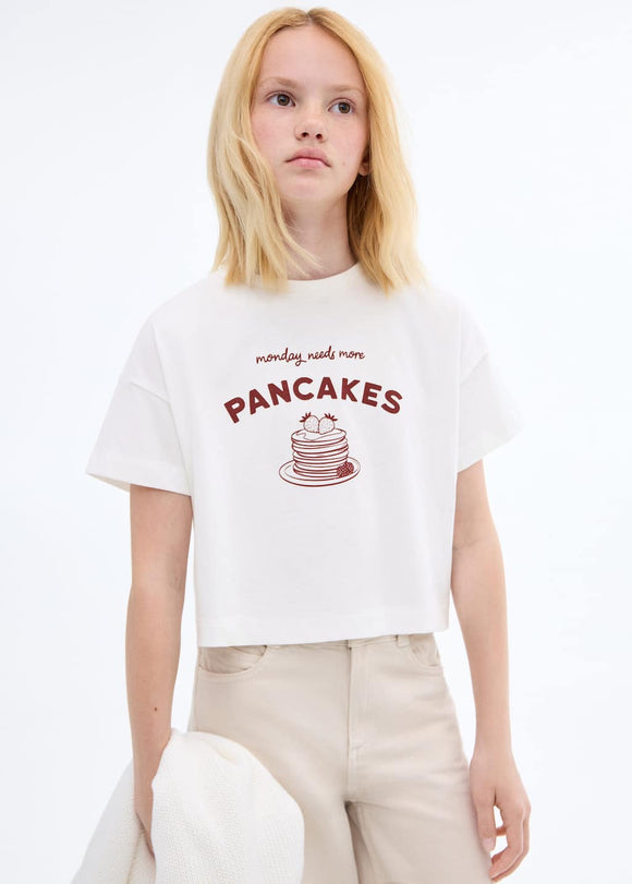 MANGO WEEK 17033283-02 MANGO KIDS GIRL T-SHIRT SHORT SLEEVE