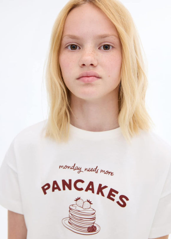 MANGO WEEK 17033283-02 MANGO KIDS GIRL T-SHIRT SHORT SLEEVE