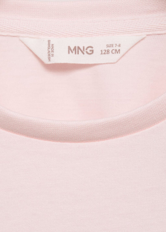 MANGO WEEK 17033283-85 MANGO KIDS GIRL T-SHIRT SHORT SLEEVE