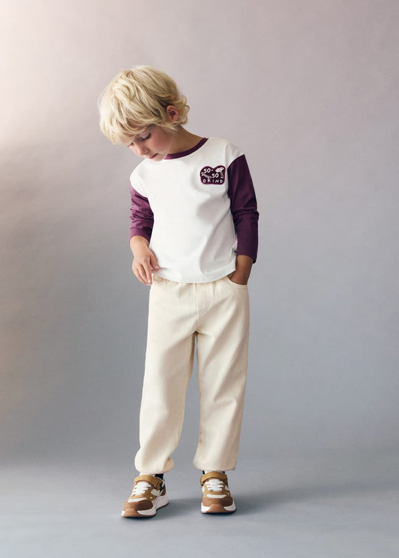 MANGO GRIND 17033296-77 MANGO KIDS BABY BOY T-SHIRT LONG SLEEVE