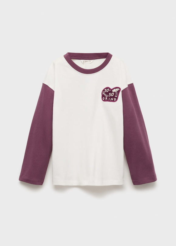 MANGO GRIND 17033296-77 MANGO KIDS BABY BOY T-SHIRT LONG SLEEVE